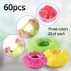 60Pcs Clear Food Storage Covers Disposable Wrap Bowl Covers Durable Dish Plate Covers  Household