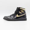 555088-032 Nike Air Jordan 1 Retro High OG Черный Металлик Золотой Лакированный (Мужской)