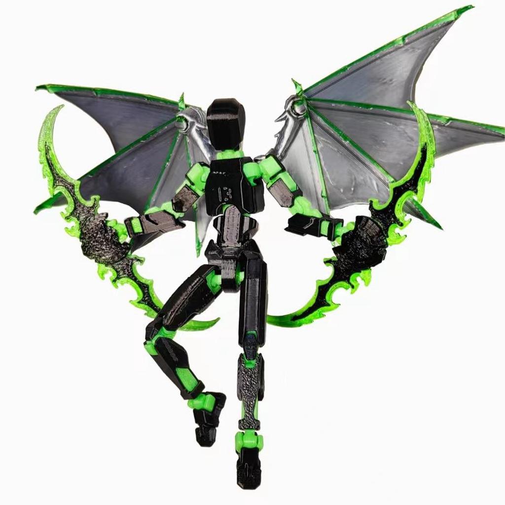 Mobile Doll Set, 3D Printed Titan Robot Mobile Doll, Posable Mobile Doll, Suitable For Collectors, Desktop Decoration