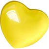 Coquad Bling Heart Herb Talk, 1 Piece, Yellow