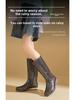 Женские резиновые сапоги Gradient High-Top Winter Plus Velvet Warm для кемпинга и морской охоты