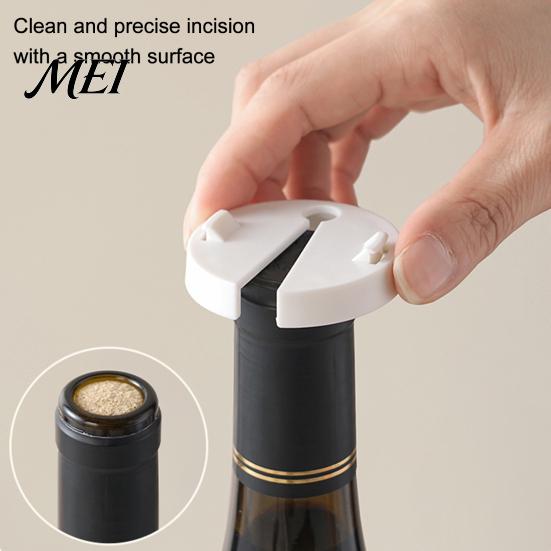 Kitchen Accessories for Dining Table Air Pressure Wine Bottle Opener, with Stainless Steel Spiral And Ergonomic Handle, Opener Red White 2 in