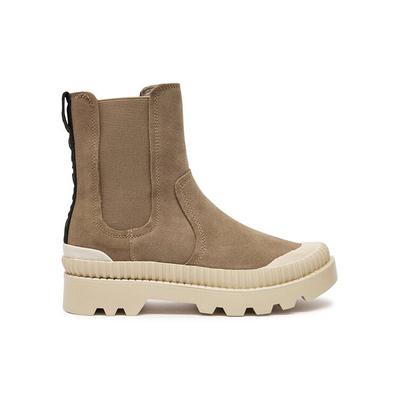 Ботинки челси PLS50539 коричневые