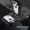 Магнитный чехол-подставка для iPhone 17 Pro Max с линзой Cloud Phantom