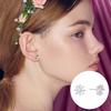 [Rosemont] Silver Earrings Fanfare Ra24D19J