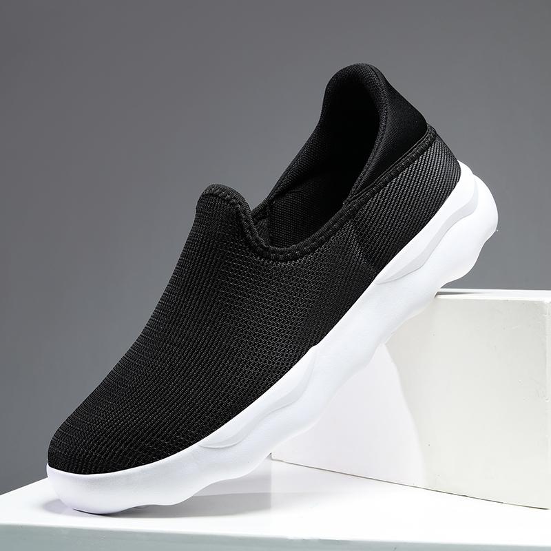 Shoes for Men Summer New Casual Men's Shoes with Mesh Cover, Flat Bottom and Sports Vulcanized Shoes Zapato Para Hombre