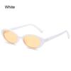 1 шт. модные маленькие солнцезащитные очки кошачий глаз ретро овальные солнцезащитные очки для женщин мужчин 90-х винтажные оттенки UV400 защита для вождения