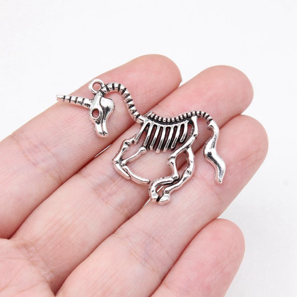 Unicorn Charms Pendant Ladies' Jewelry Bulk Vintage Decorations