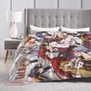 Мягкие Одеяла Декоративное Одеяло-Плед High School DxD Аниме Фланелевое Покрывало Для Улицы Забавный Чехол На Диван-Кровать