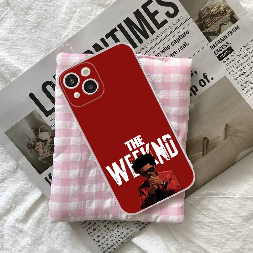 The Weeknd XO Минималистичный Чехол для Телефона iPhone 16 15 Promax iPhone 14 11 12 High end 13 Pro Силиконовый