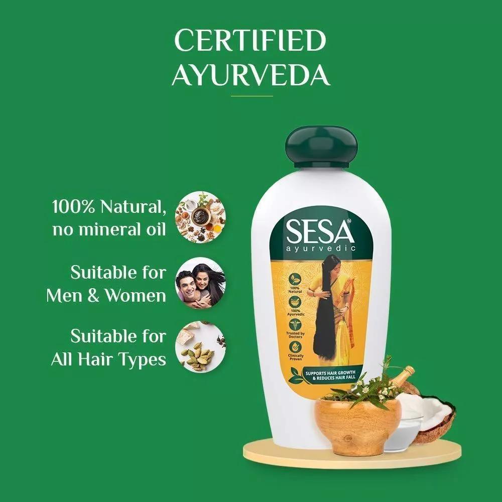 Аюрведическое масло для волос (100 мл), Ayurvedic Hair Oil,  Sesa