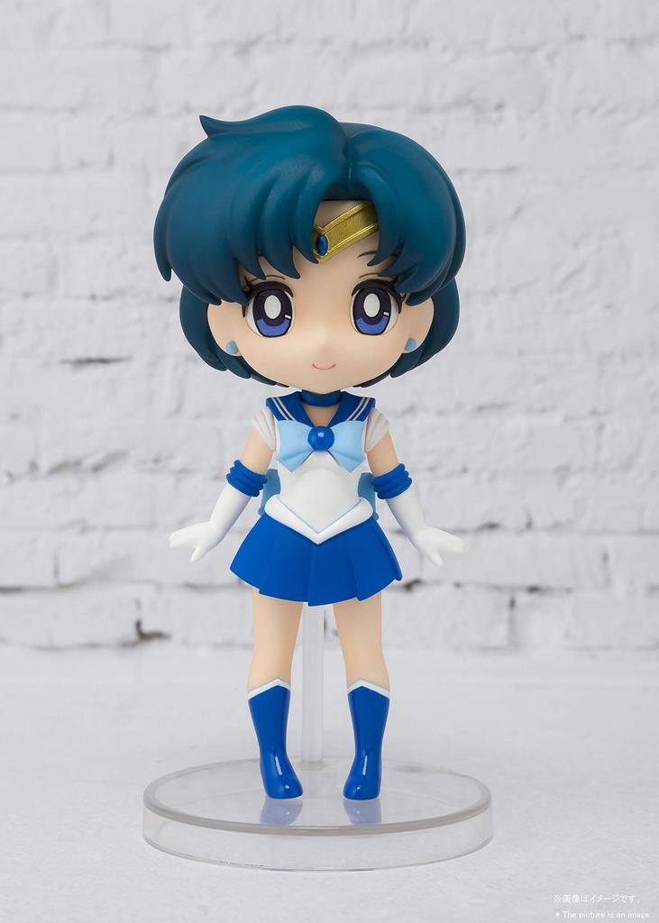 Figuarts Mini Pretty Guardian Sailor Moon Sailor Mercury (Rerelease Edition) Approximately 90mm PVC & ABS Painted Movable Figure