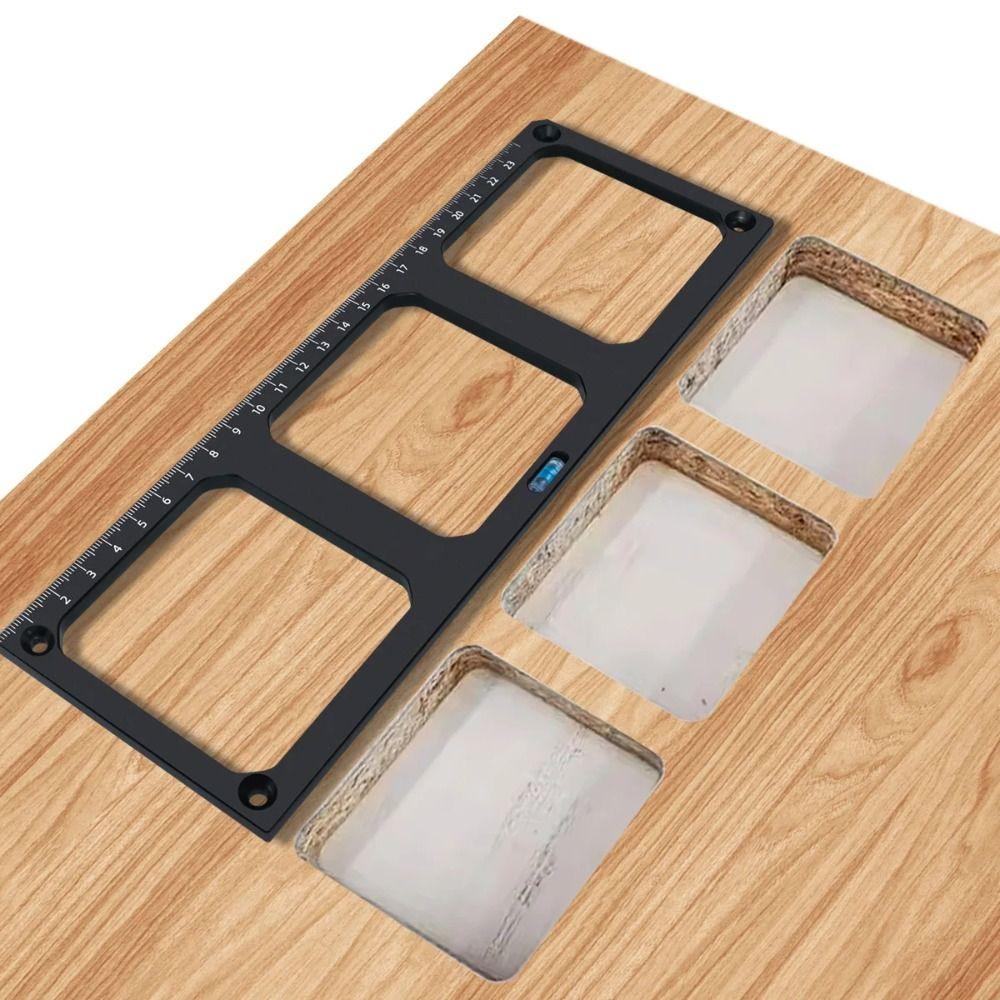 Шаблон для открытия розетки выключателя Clear Scale Устройство для открытия розетки Работа электрика