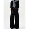 Madwitch Retro Classy Drape Double Pleated Casual Suit Pants Men and Women Loose Straight-leg Cleanfit Wide-Leg Pants