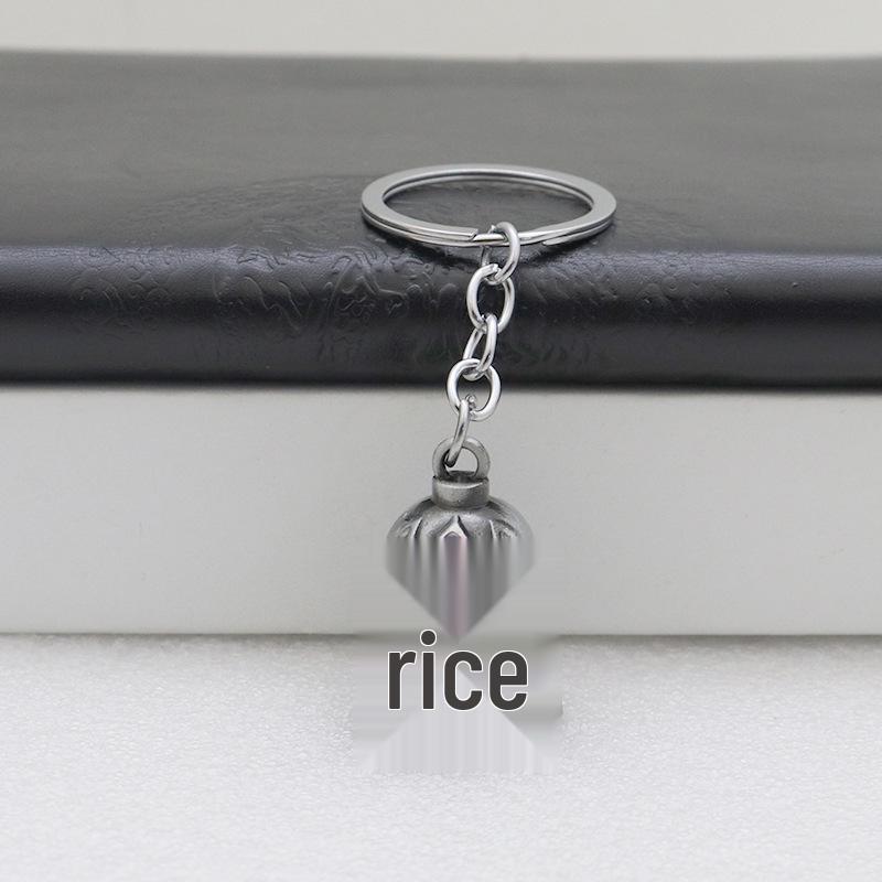 Ретро Металлический Брелок для Ключей с Подвеской-Колокольчиком - Украшение для Автомобиля и Сумки