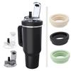 Для Stanley 30 унций/40 унций Силиконовая крышка для стакана с трубочкой Пылезащитная и герметичная Пластиковая крышка Многоразовые аксессуары для стакана для воды 1 шт. Новая