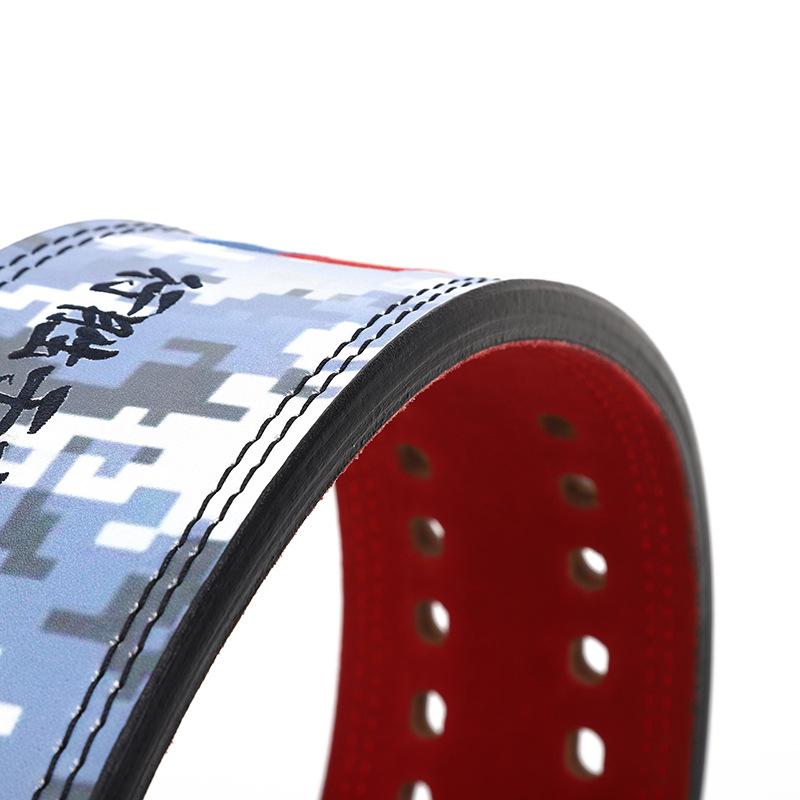 Новый вдохновляющий языковой пояс + мужской и женский спортивный пояс для тяжелой атлетики + тренировочный пояс для приседаний с прямыми ногами и жестким тянущим ремнем