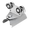 Stainless Steel Track Roller Wheel Trolley 24mm Pulley Diameter Cable Pulley Track Roller Wheel Trolley