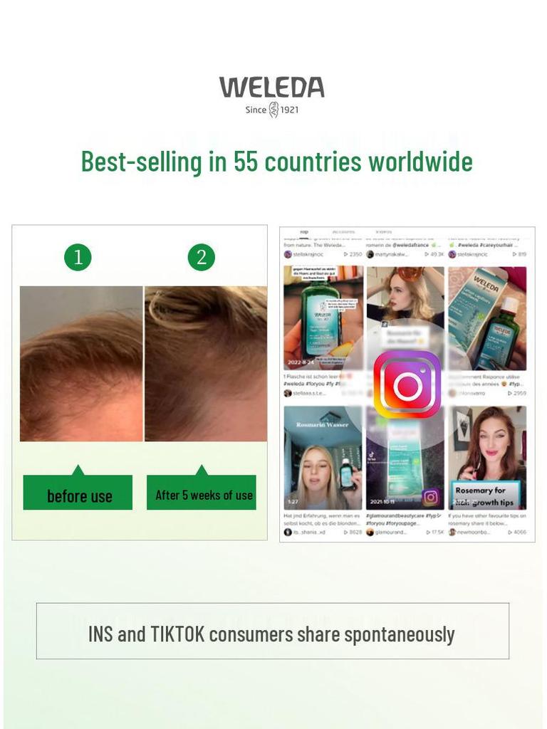 Weleda Сыворотка для кожи головы с розмарином: Освежающий, Контроль жирности, Укрепляет корни волос