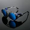 Polarized Night Vision Wind & Sandproof Retro Cycling Aviator Sunglasses for Driving, Hiking, and Climbing