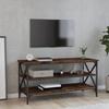 VidaXL TV Stand Smoked Oak 100x40x50 Cm Engineered Wood 825794