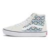 Vans Sk8 Холщовые Повседневные Высокие Кеды для Скейтбординга Унисекс Белые Синие VN0A3WMB9KR