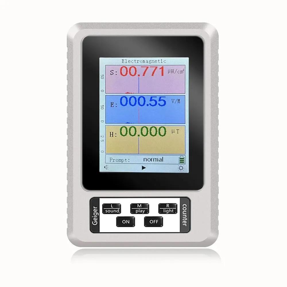 Portable Electromagnetic Radiation Detector EMF Meter High Accuracy Professional Radiation Dosimeter Monitor Tester New