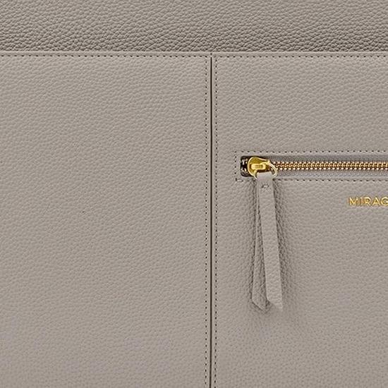 Сумка-тоут Miraggio Riana Structured Office для женщин, вмещает ноутбук до 14 дюймов, имеет задний карман для багажа и несколько карманов