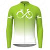 Gradient Long Sleeve Cycling Jersey Breathable Road Mountain Bike Shirt Men Women