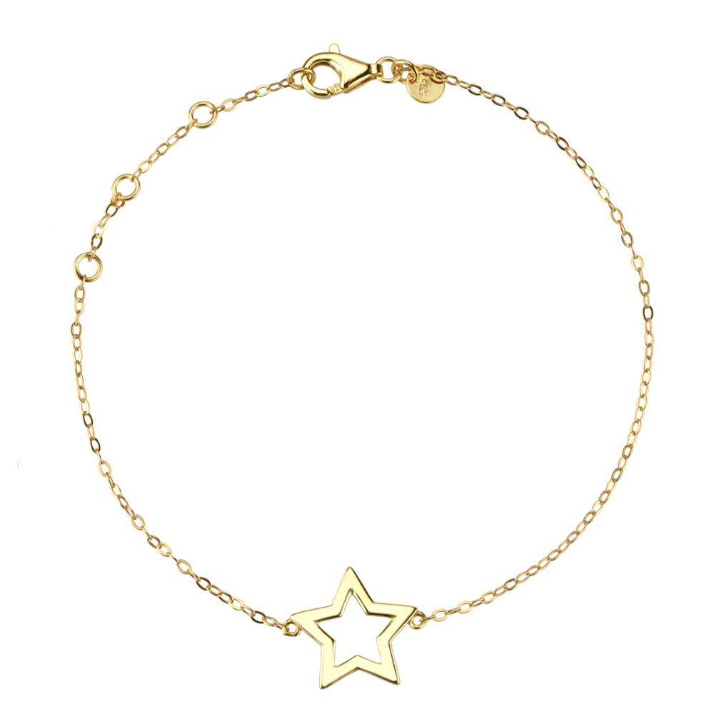 ANDYWEN Женский браслет из 100% стерлингового серебра 925 пробы, золотая цепочка с подвеской в ​​виде звезды, ручная цепочка с цирконием, 2023, роскошные изящные ювелирные изделия с фианитом