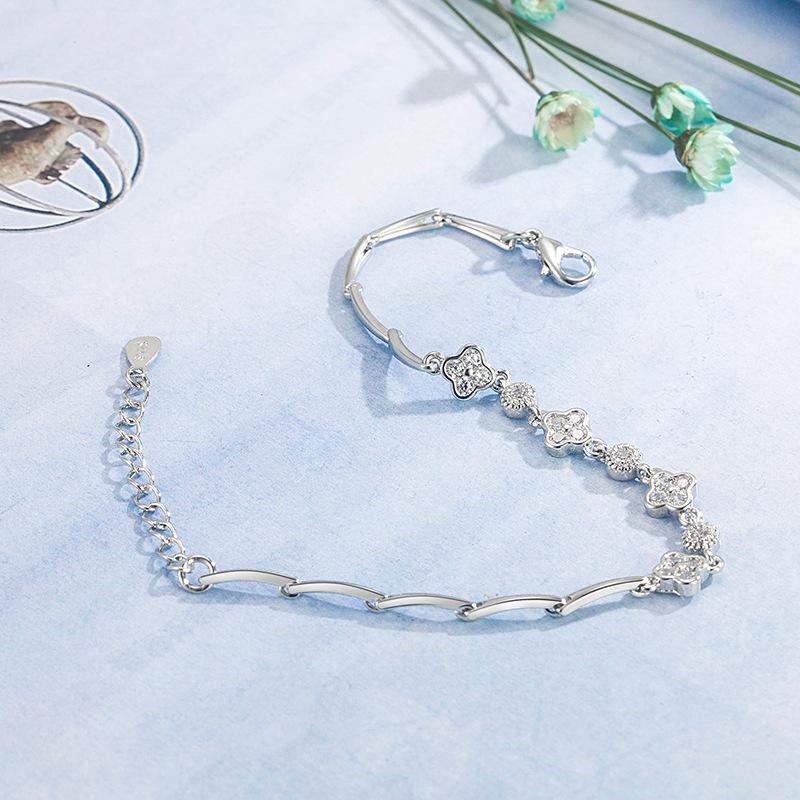 Линдон циркон браслет ювелирные изделия геометрические бусины браслеты-цепочки модный тонкий свадебный подарок для подруги женщин