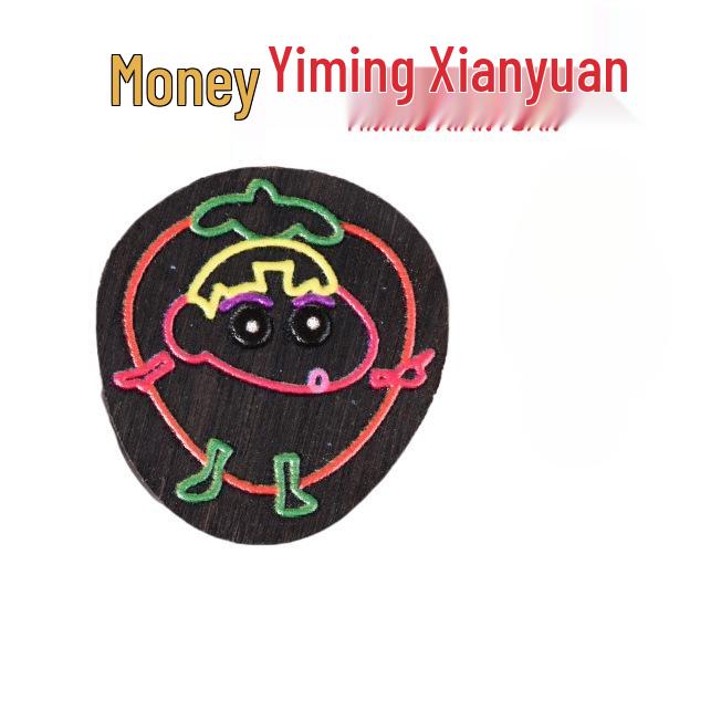 Квадратный подвес из черного дерева для DIY браслетов от Yi Ming Xian Yuan