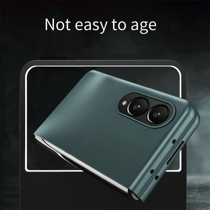 Чехол для Samsung Galaxy Z Fold 8, Жесткая Защита от Царапин Ударопрочный Темно-Зеленый