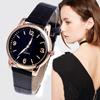 Fashion Women Contracted Bracelet Watches Leather Quartz Waterproof Wristwatches Accessories