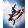 SHFiguarts Мстители Капитан Америка (МстителиФинал) приблизительно. Подвижная фигурка из окрашенного ПВХ и АБС пластика высотой 150 мм