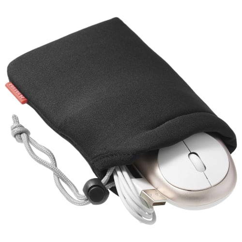 HAKUBA Camera Pouch Soft Cushion Pouch S Size Black Camera Case Drawstring Gadget Case Inner Pouch Digital Camera KCS-37S