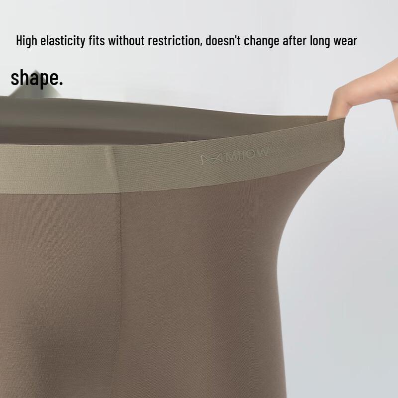 MiiOW Men's 80-Count Cotton 7A Antibacterial Boxer Briefs 3-Pack