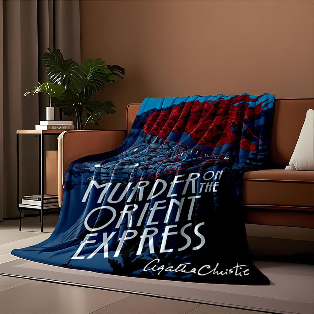 Murder on the Orient Express Blanket for all seasons blanket lunch break throw gift