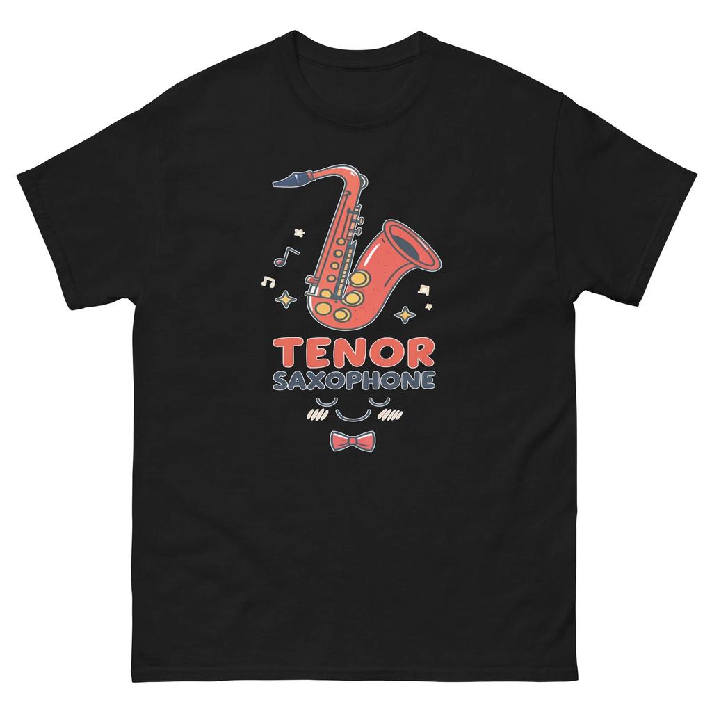 Tenor Saxophone Musical Instrument Illustration T-Shirt