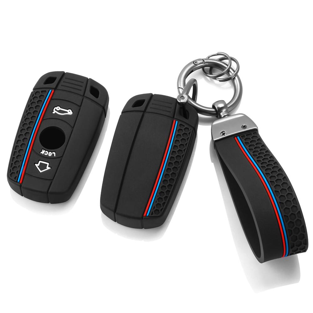 Силиконовый Чехол для Ключа Автомобиля Брелок Для Bmw E60 E61 E70 E81 E87 E90 E91 E92 X1 X5 X3 1 3 5 6 Серии Z4 Аксессуары для Брелка
