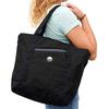 Flowfold Zip Porter Outdoor Tote Bag, 16L Limited Edition, Jet Black (FFZT001000)