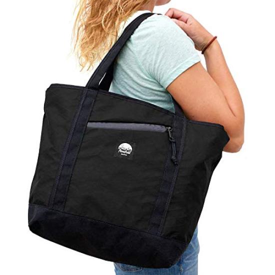 Flowfold Zip Porter Outdoor Tote Bag, 16L Limited Edition, Jet Black (FFZT001000)