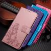 Flower Leather Flip Book Case For Samsung Galaxy A12 A32 A02S A42 A52 A72 S20 S21 Huawei P50 P40 Redmi Note 10 Pro iPhone 12 11 Pro Max Wallet Cover