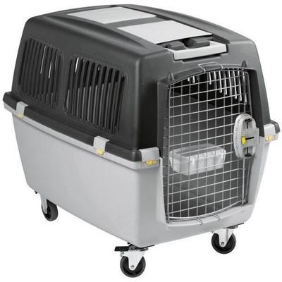 Box De Transport Pour Chien - GULLIVER MEGA - 70 X 50 X 51 Cm - Gris