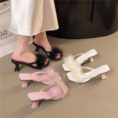 Модные Новые Шлепанцы Платформа Модная Женская Обувь Женские Сандалии Прозрачные Каблуки Корректирующие Роскошные Девушки Комфорт Эспадрильи Низкие Высокие