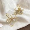 Exaggerated Crystal Flower Earrings 2025: Trendy Statement Studs for Women