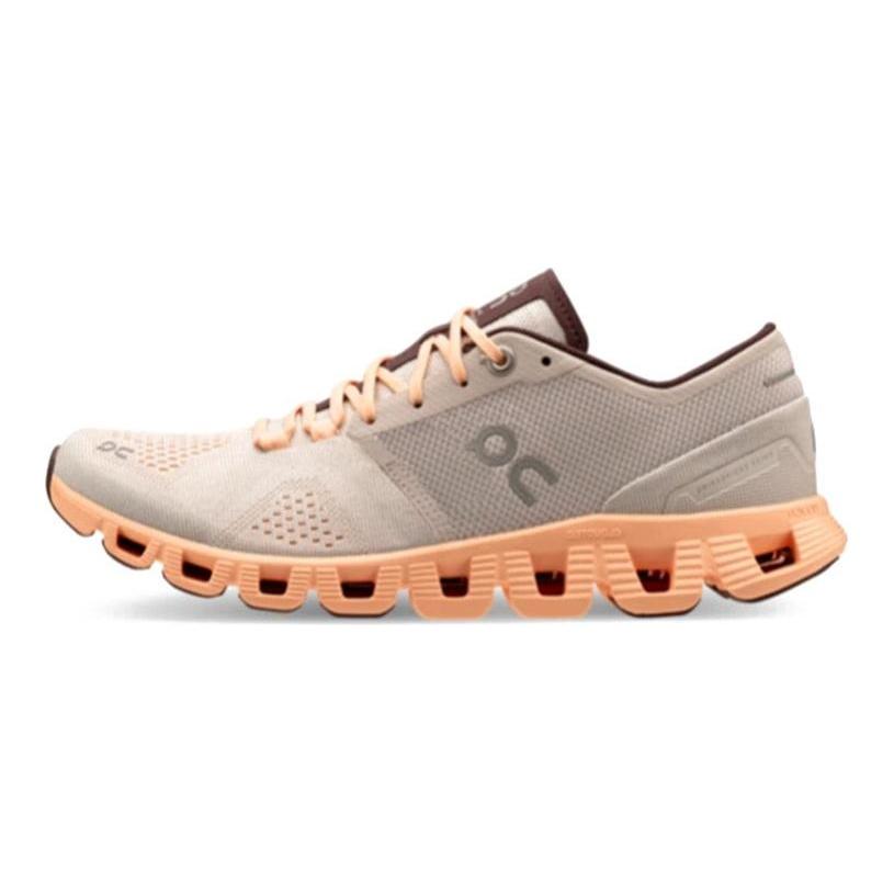 On Running Cloud X Серебристый Миндаль Женские 40.99699