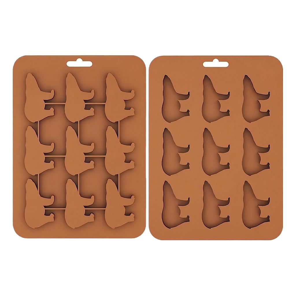 Animals Ice- Mold - Ocean Animals Turtle,Dolphins,Penguins,Silicone Mold For Baking Muffin Cake, Chocolate,Candy, Soap