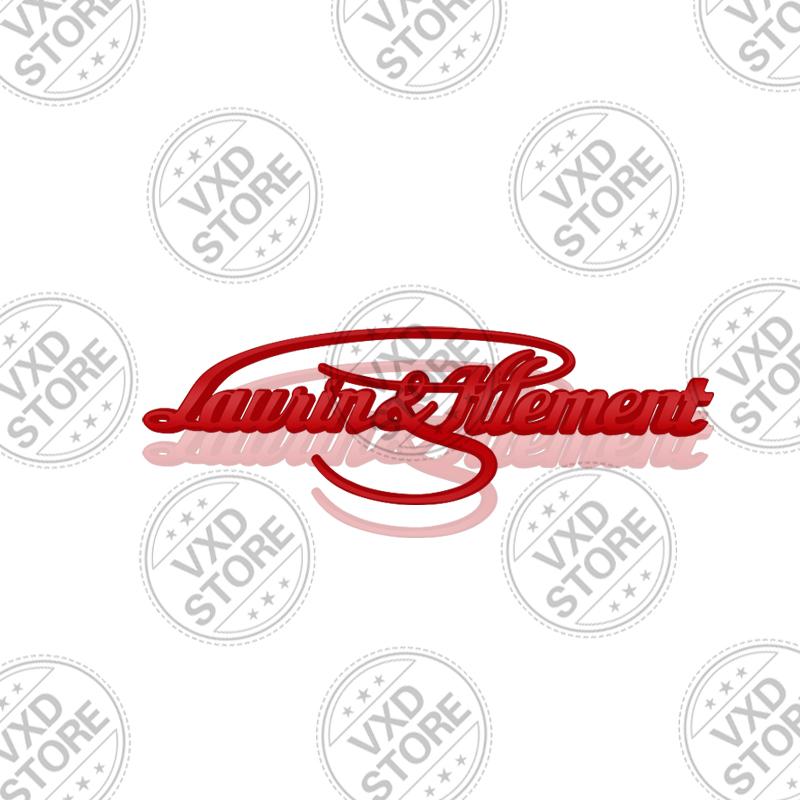 AAAIY1 For L&K Laurin & Klement Kodiaq Octavia Superb Scala Karoq skoda Car 3D Metal Badge Decals Sticker Car Rear Trunk Emblem
