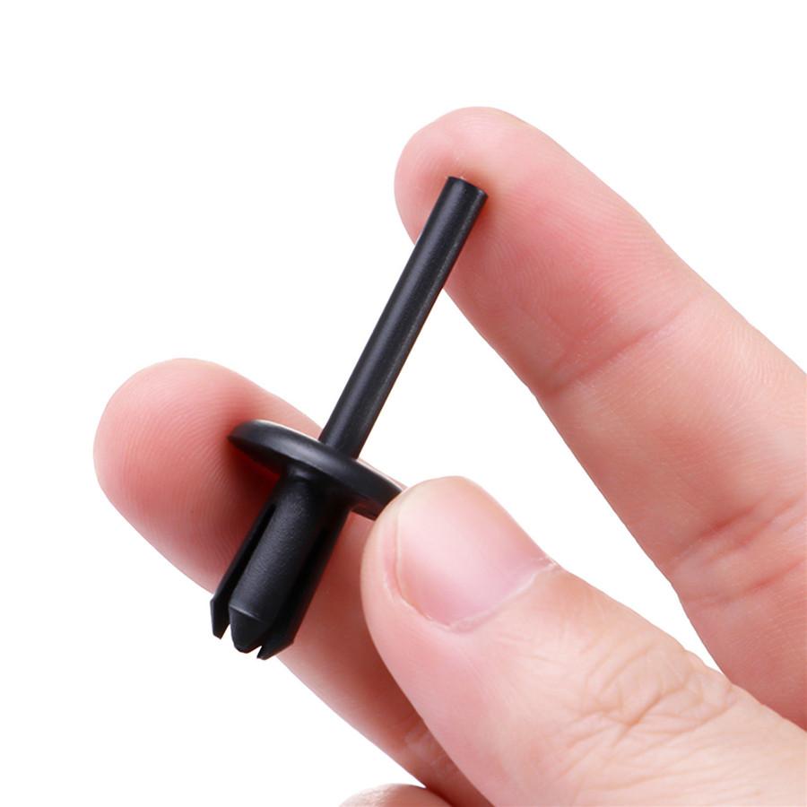 Универсальные Смешанные Автомобильные Клипсы-Застежки Пластиковая Упаковка Клипсы для Фиксации Дверной Панели Бампера Подкрылка Уплотнительной Ленты 700 Штук с 8-дюймовым Инструментом для Ремонта Автомобиля